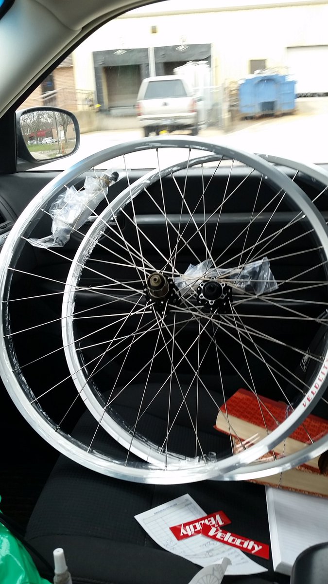 HulsJason's tweet image. Super stoked to roll my new classic A23's!!!  Thanks @TheWheelDept  &amp;amp; @velocityusa