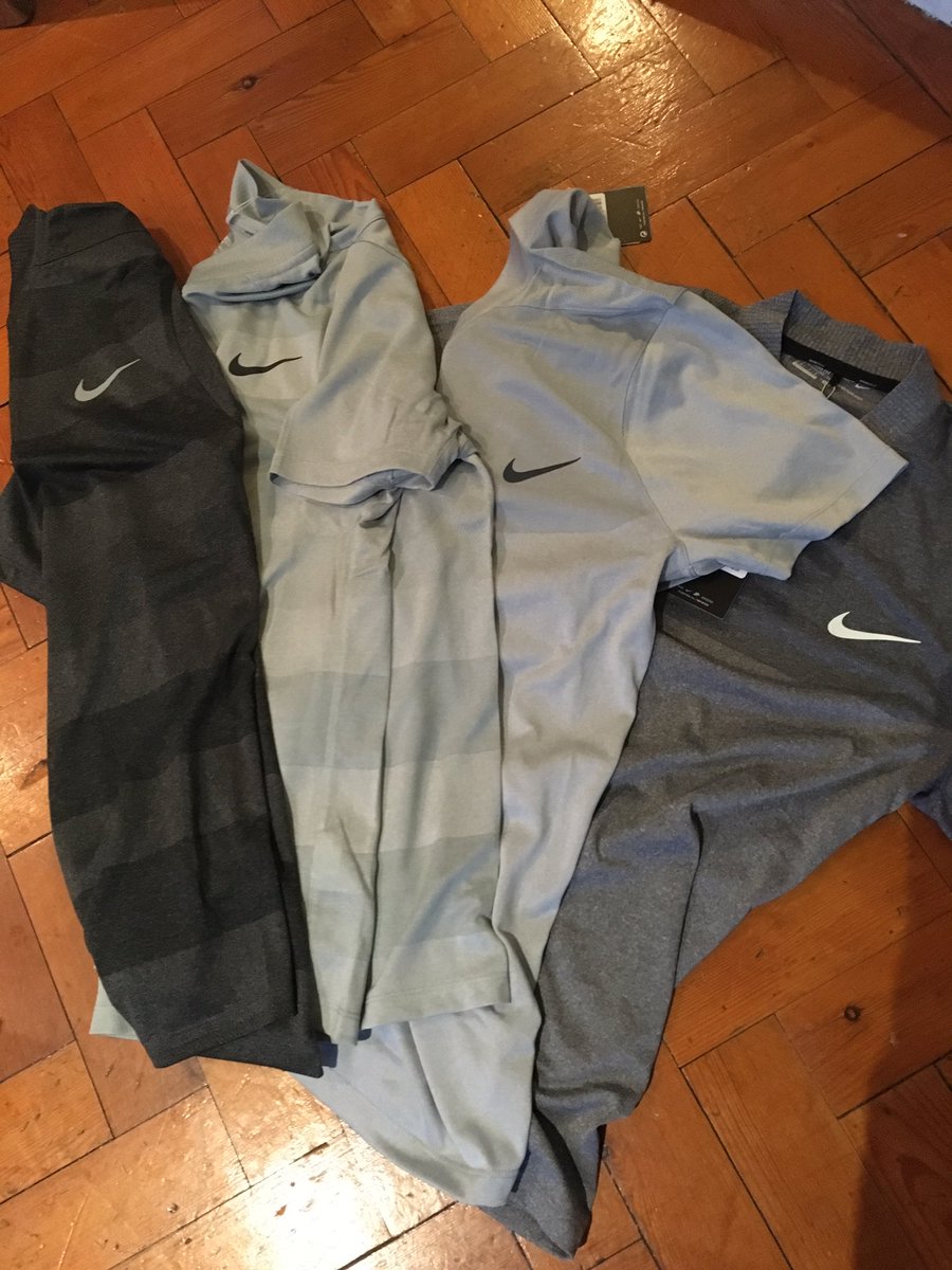 4 @nikegolf shirts to be won size medium. Simple retweet this tweet to enter. Winner announced Sunday night #Masters