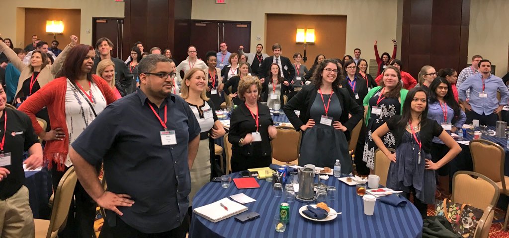 DrewNeisser's tweet image. Finding courage the @amyjccuddy way! Thx #RMUG2016 for being a gr8 audience #powerpose