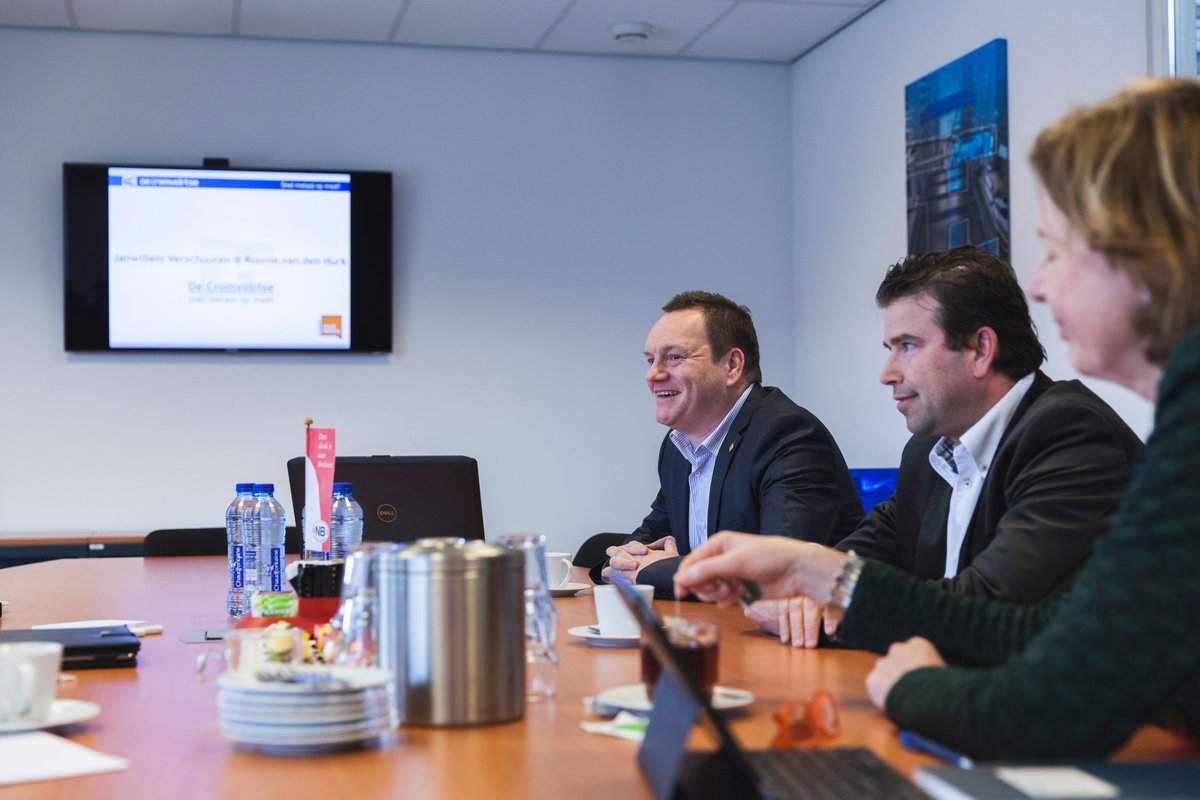 In het kader van Smart Industry vandaag EZ delegatie op bezoek #Leerproces #SmartIndustry #Fieldlab
