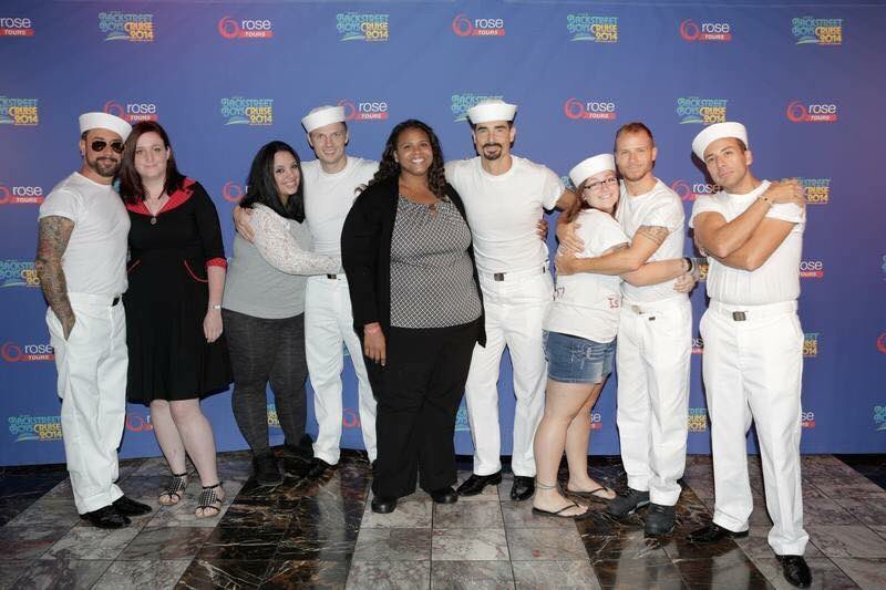 Littrell_Love's tweet photo. @backstreetboys #BSBTBT #bsbcruise2014 Our group picture❤️ https://t.co/D3RR72AxAA