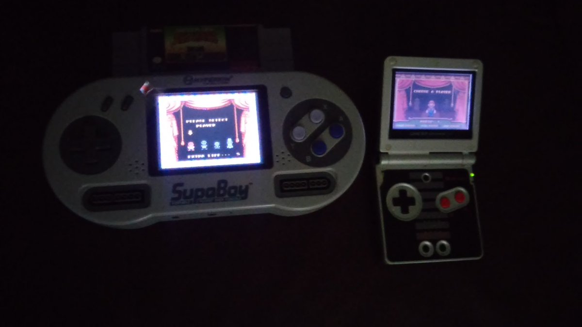 snesmaster91's tweet photo. Gotta love the classics! #Hyperkin #Supaboy #SNES #DualGaming #WeAreRetro #Gameboy https://t.co/iqO4l7vfRQ