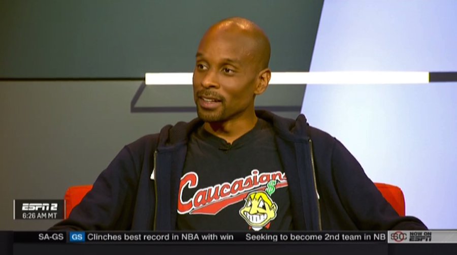 Deadspin's tweet photo. Bomani Jones wears shirt: https://t.co/UwBgeFrt5A https://t.co/cxRt6DT3WF