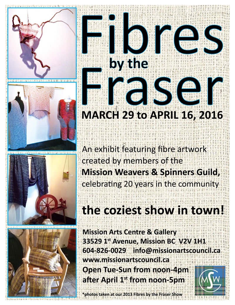 MissionArtsCncl's tweet photo. Check out an amazing exhibit by Mission Weavers & Spinners Guild. Now until April 16 @MissionArtsCncl #MisionBC https://t.co/oCBXoqxbAo