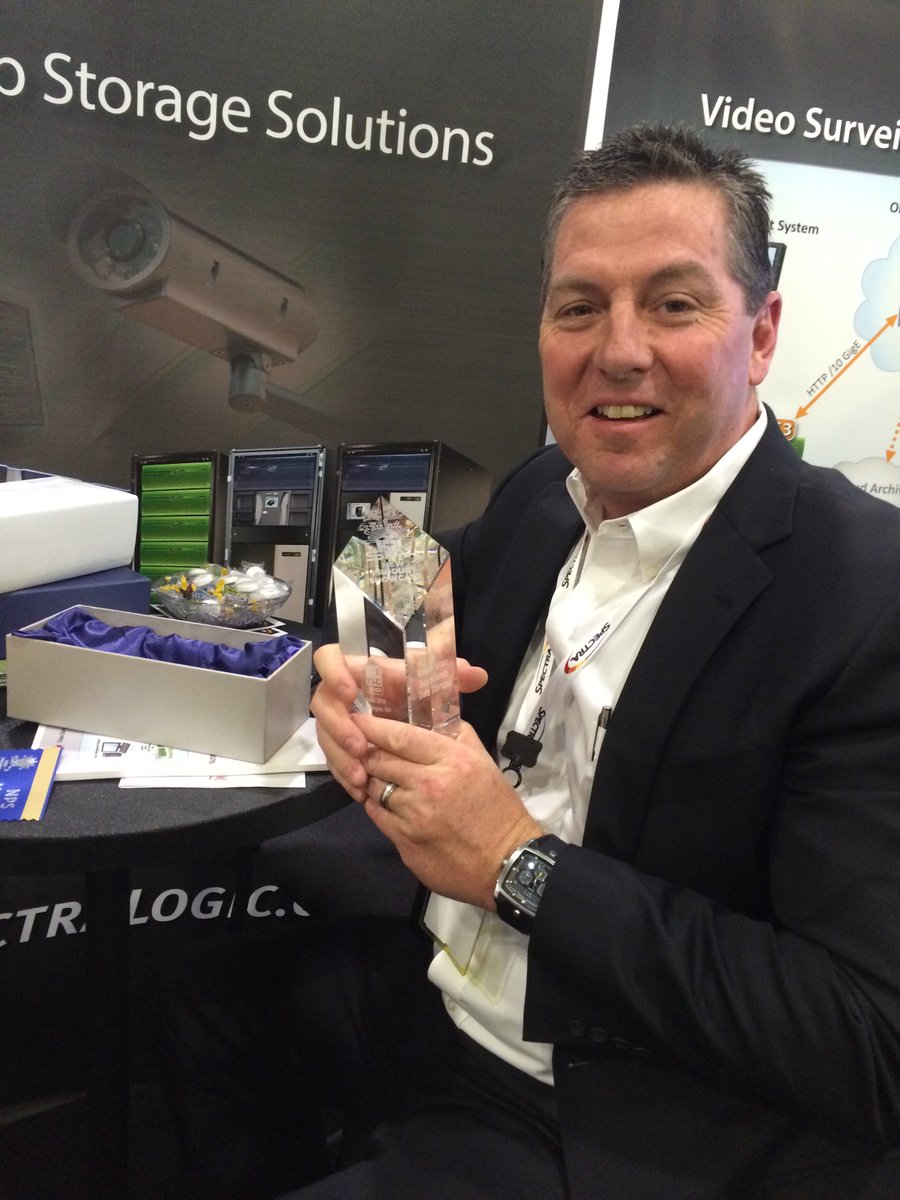 spectralogic's tweet photo. Proud to be named winners @ this year's SIA New Product Showcase @ ISC West! #SIANPS #ISCWest16 @SIAonline #VerdeDPE https://t.co/s0pmVmrf4w