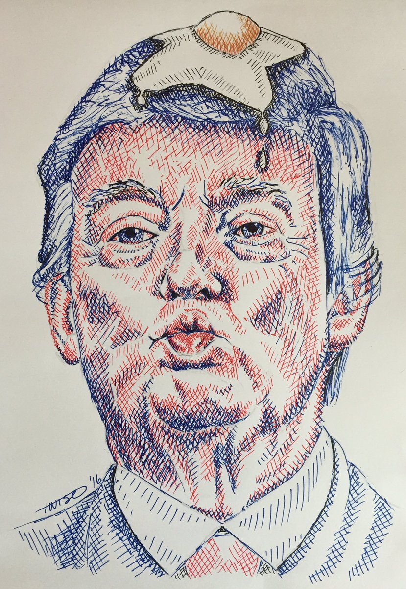 tay_wis's tweet photo. This guy's a yolk 🐣 #Trump https://t.co/KlhQ97MFak