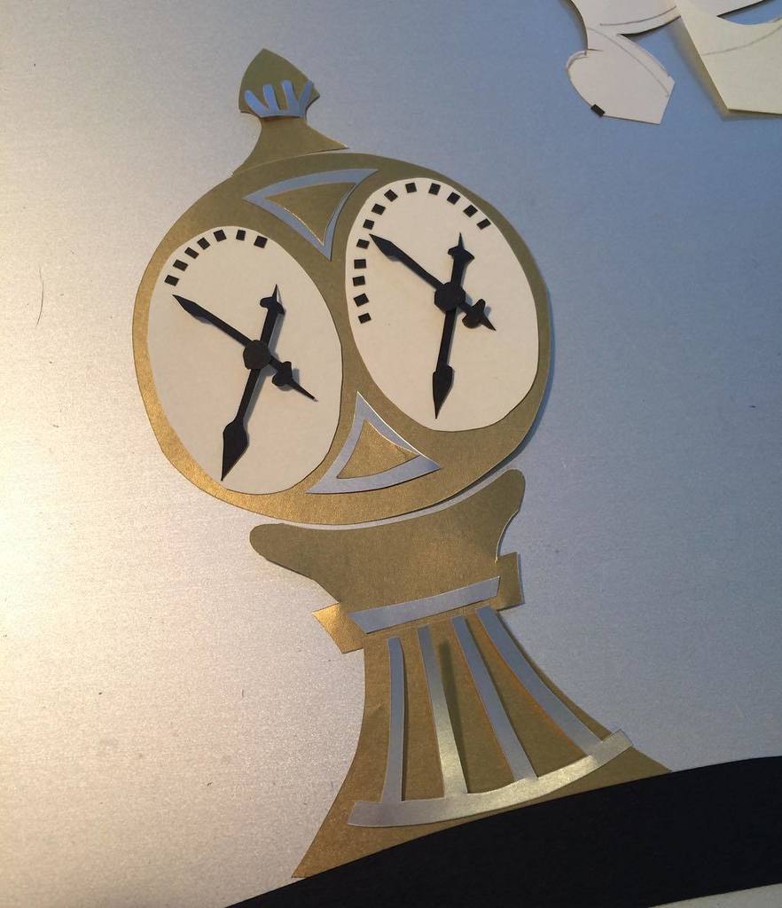 CollageArchive's tweet photo. Clock = tricky #grandcentralterminal #NYC #papercollage #art #grandcentralclock #clocks #architecture #nyclandmark … https://t.co/6mXIdrysGb