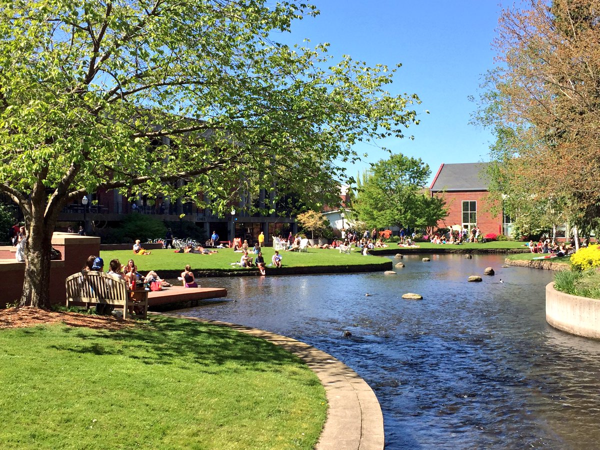 WillametteAlum's tweet image. ☀️ 75° and sunny...obligatory Mill Stream pic. #planetwillamette #willamette_u #willametteuniversity