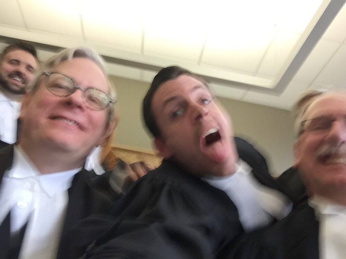 aschutten's tweet photo. Attempting group selfie after day 2 with @TWULawSchool at the Nova Scotia Court of Appeal https://t.co/9l4dSjjTt3
