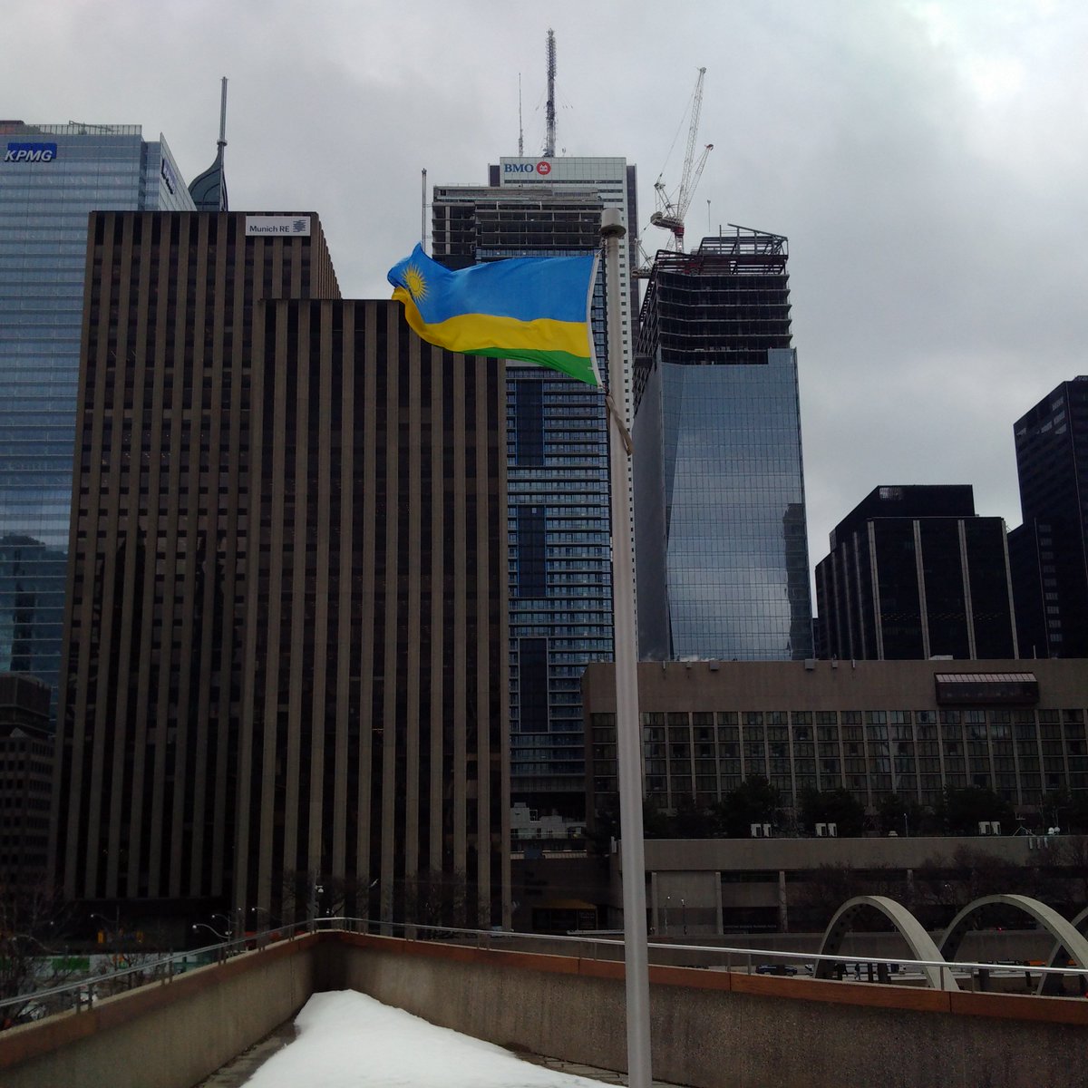 #Kwibuka22 ceremony launch @ #Toronto City Hall. We remember the lives lost and the resilience of survivors. #Rwanda