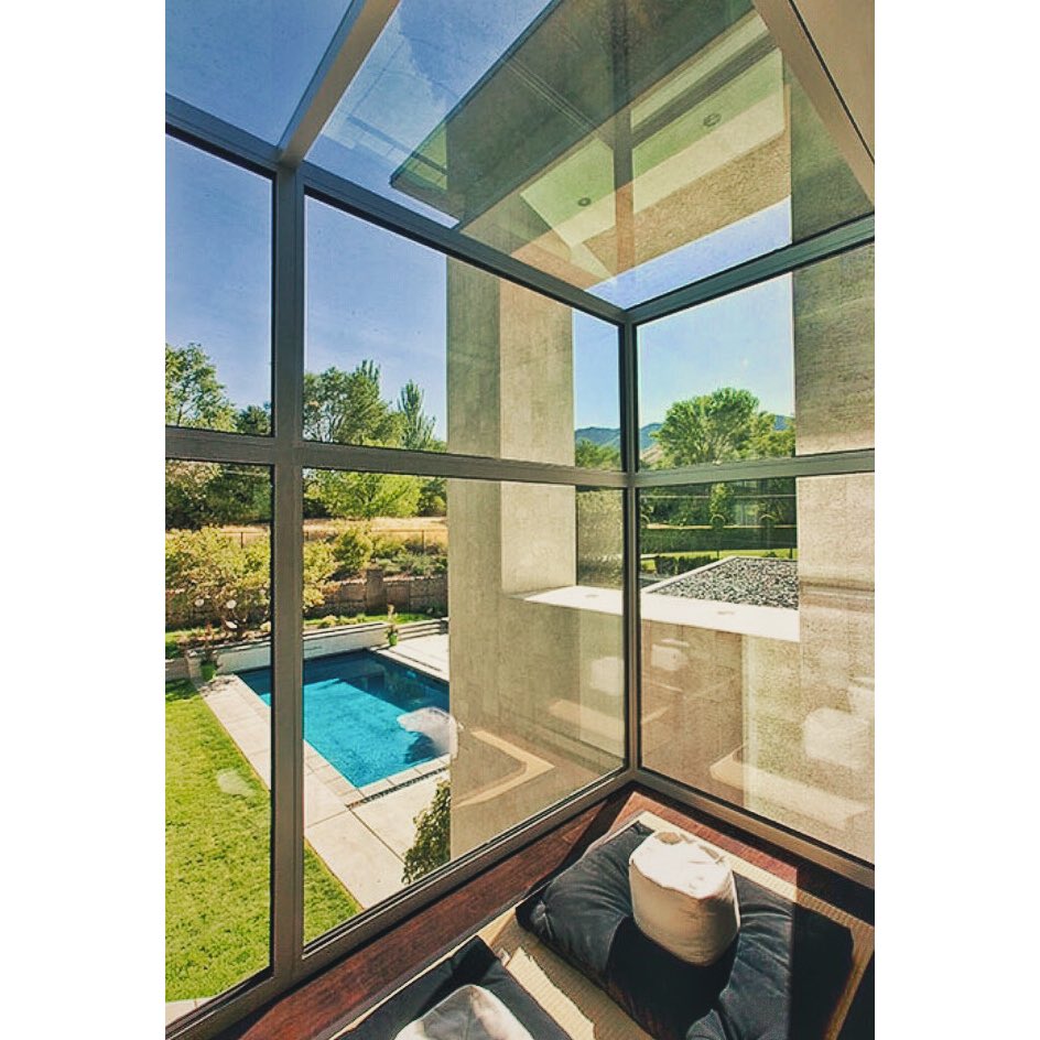 upwalldesign's tweet photo. Behold a beautiful Salt Lake City foothills residence's "Zen room." #Zen #summer #SLC #Wasatch #Utah https://t.co/d158xsjzXJ