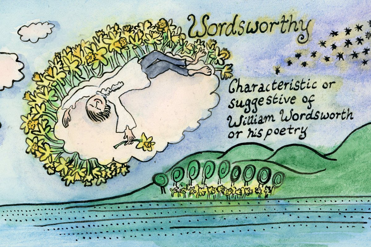 OED's tweet photo. OED Word of the Day: Wordsworthy, adj. https://t.co/J3Cgu2dN0d https://t.co/YxmZuVGdct