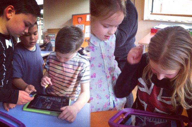Ze wilden niet naar huis! Wat een geweldige app: Brain it on! Het creatieve denkvermogen wordt optimaal gestimuleerd