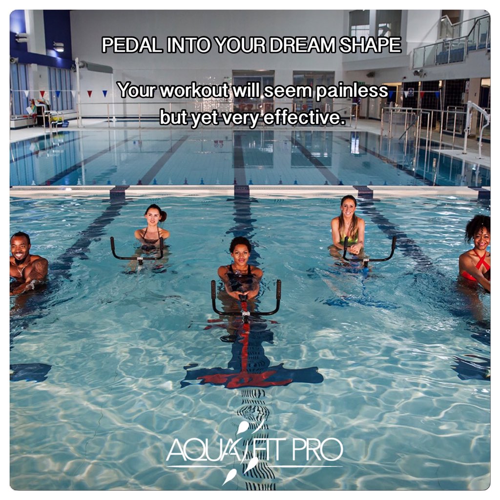 AquaFitPro's tweet image. Workout and have fun #WorkoutWednesday #fitness #aquaspinning