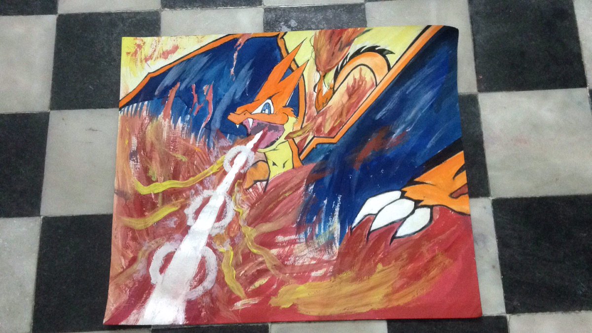 BkyuremW's tweet photo. #Pokemon20  A pc. Of art durin the session break🖍🎨 https://t.co/h1ftxa08K6