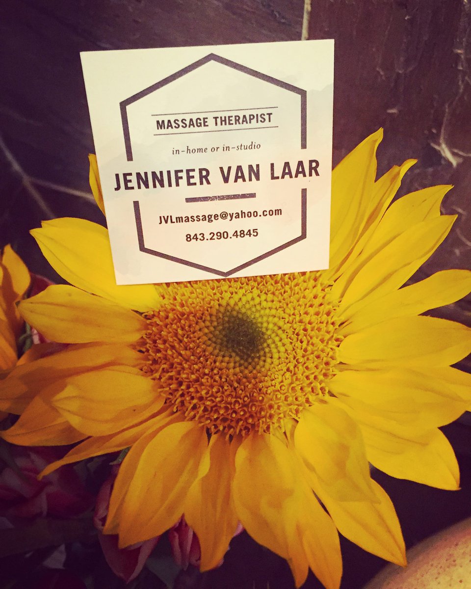 SheTrisSprint's tweet photo. Who wouldn't want a massage therapist to come right to your door?! Give Jennifer van Laar a call! #BestSponsorsEver https://t.co/yqYvuaGk8n