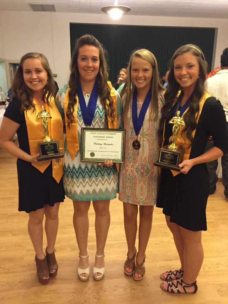 Of course Andrew Softball taking home awards tonight..  Smart and athletic!!