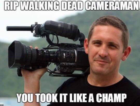 After all that trouble to pick someone, Negan chooses the camera man?
Didn’t see that coming.