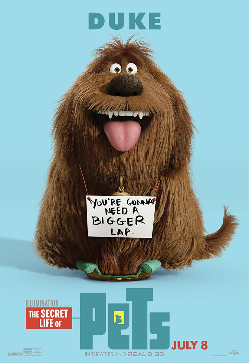 PetsMovie's tweet photo. There are no size limits to lap dogs. #TheSecretLifeofPets https://t.co/yO3lBBVaEr