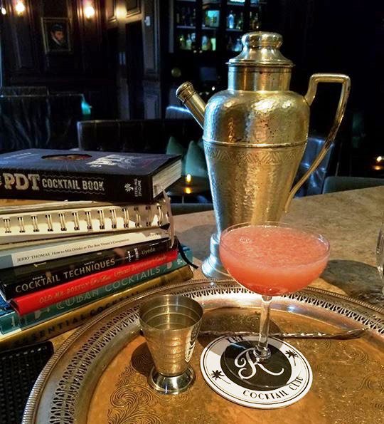 TheRegentCC's tweet photo. Educated people drink quality cocktails. Music tonight by @NicolleChirino Photo @cjrolon https://t.co/7ueGqVjyKl