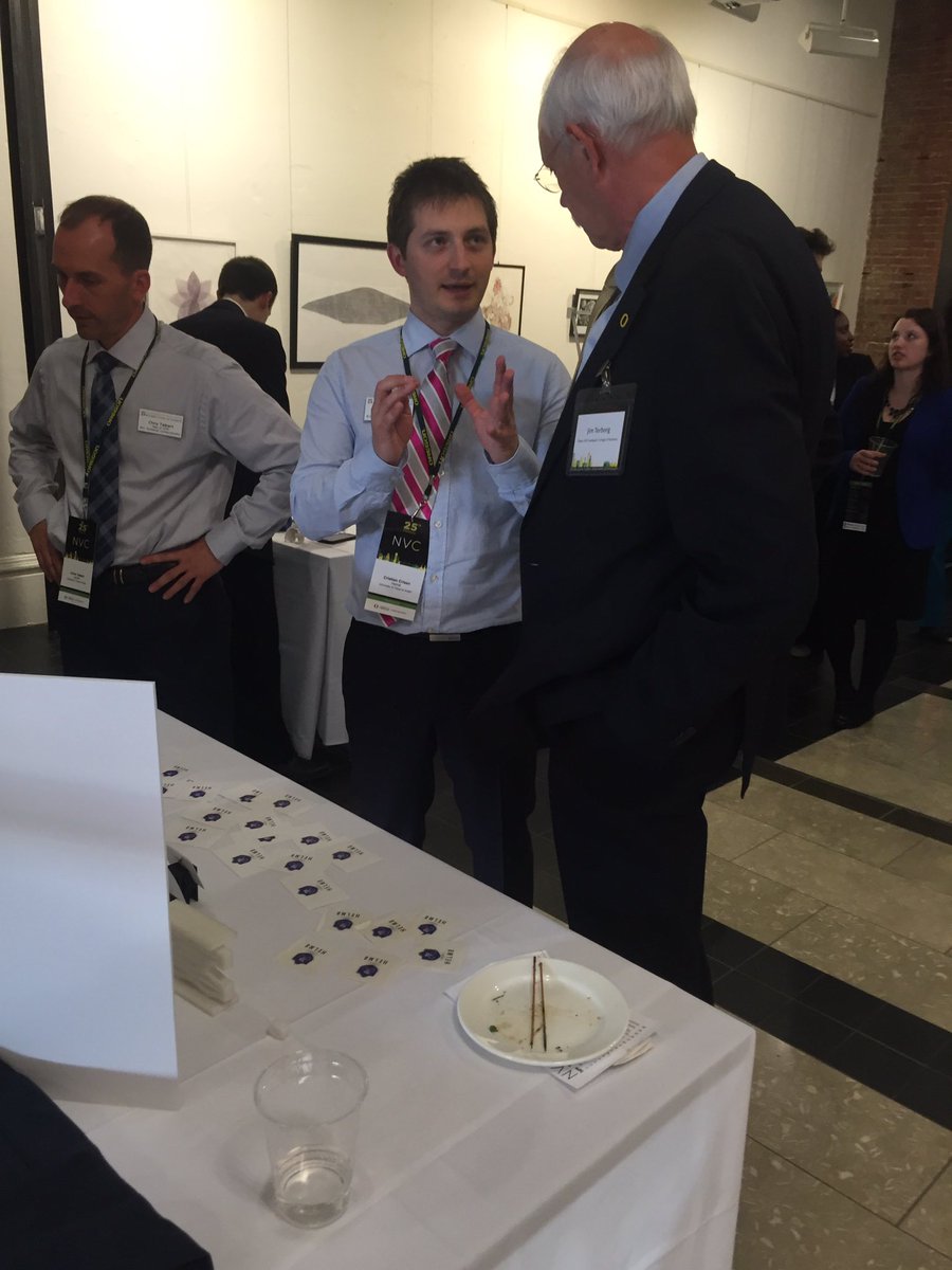 OregonNVC's tweet photo. @helm8 talking to judges at the trade show #NVC2016 #ConnectWithSuccess https://t.co/IqOmvt3Vec