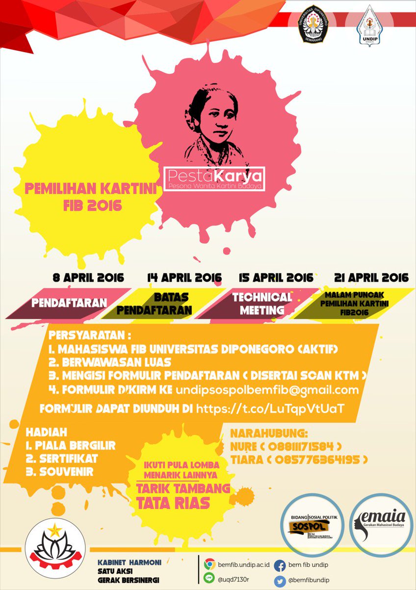 Cltrprnr2018's tweet photo. Let's join guys! 

Cc : @sospolbemfib @Gemaia_FIB https://t.co/AShak2BinB