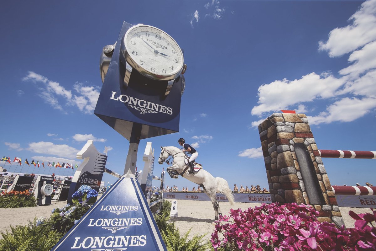#TopShot of the day... Bertram Allen &amp; Hector van d'Abdijhoeve flying high... #LGCTMiamiBeach