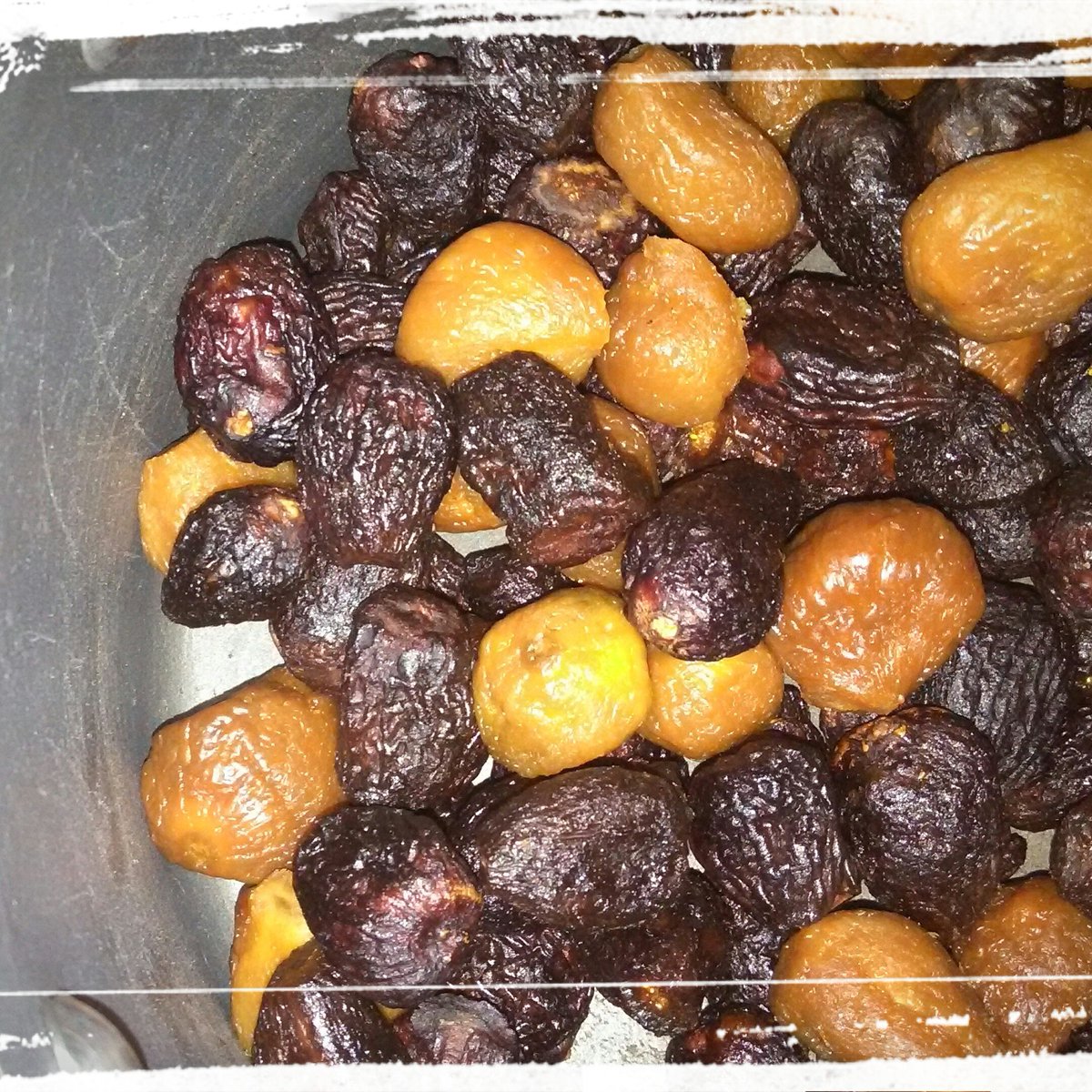 Fig jam in the making.
