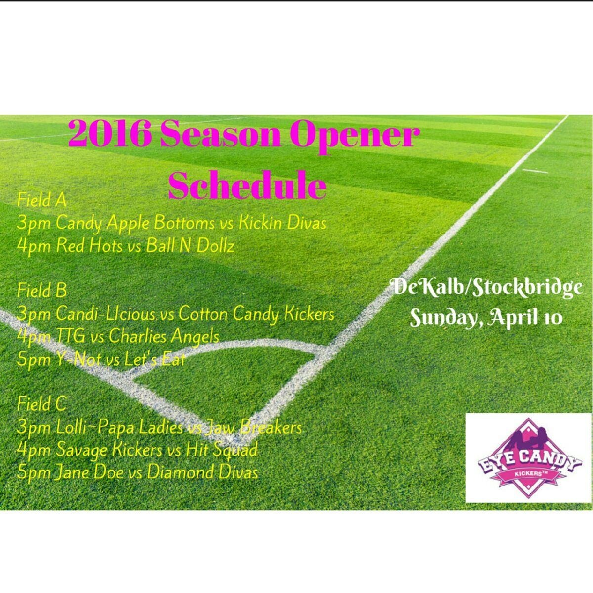 eyecandykickers's tweet photo. Don't miss our Season Opener this weekend https://t.co/l7Lhq3oAKR
