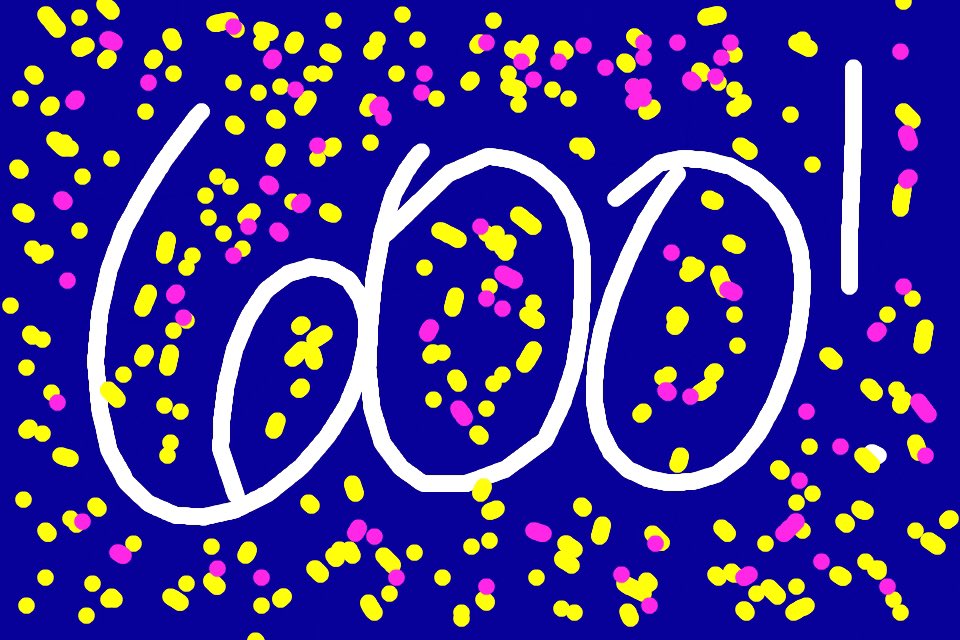 HSGarroth's tweet photo. 600!!! Thank you each and every one of you!✨❤️ https://t.co/GQkLeLR00x