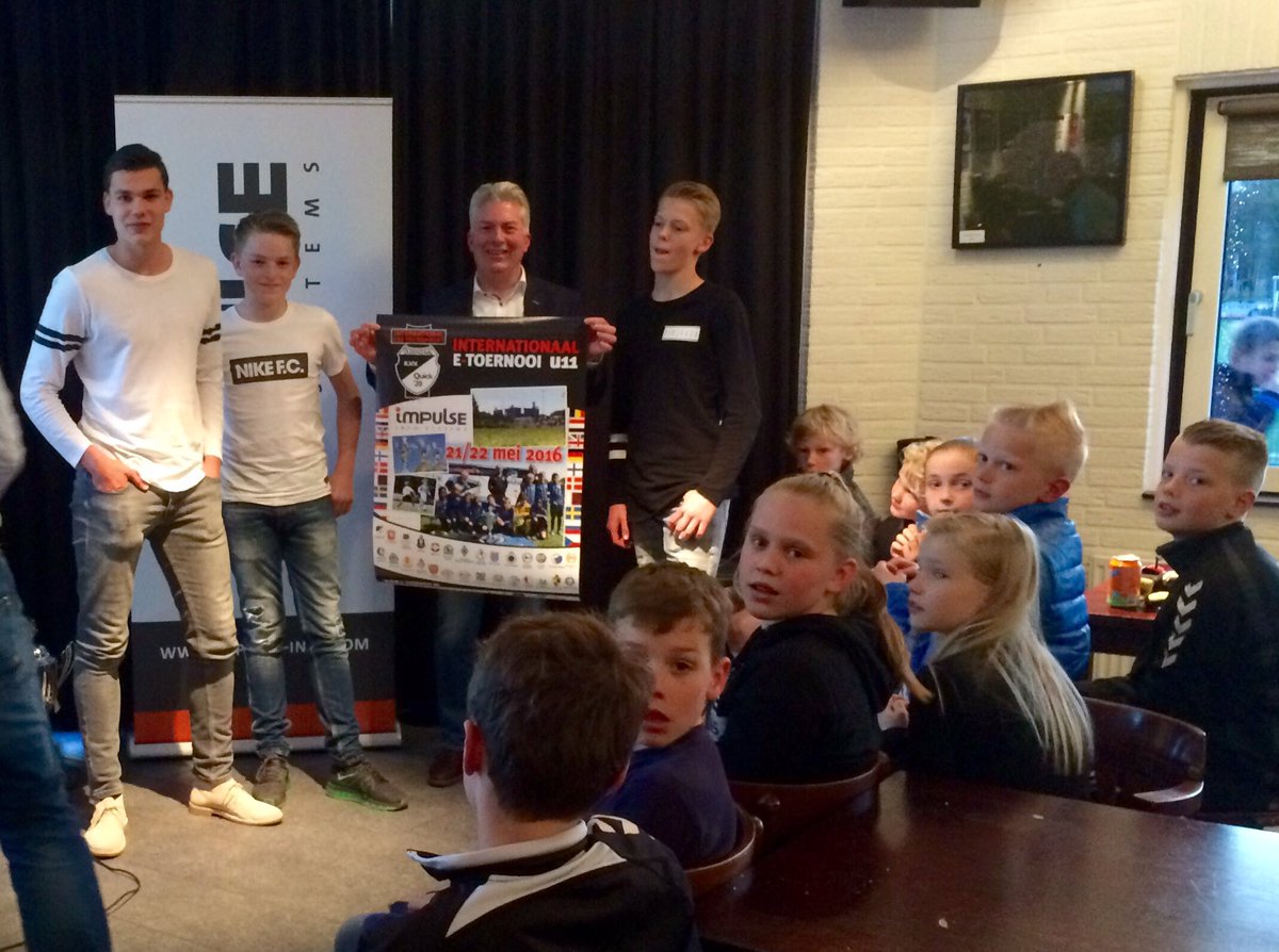 Impulse_Info's tweet photo. Loting U11 Tournament Quick'20 met top deelnemersveld. Wij wensen Quick'20 E1 veel succes op 21/22 mei. https://t.co/WKu8q2IlTe