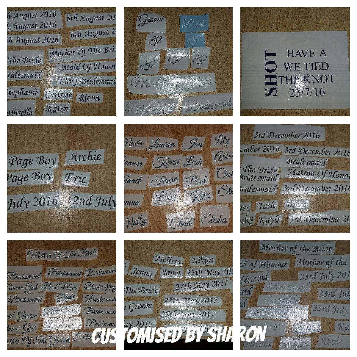 customisedbysha's tweet photo. Make your own wedding hangers. #makeyourown #wedding #vinyltransfers #customisedbysharon #madewithlove https://t.co/VdUBGjNnAY