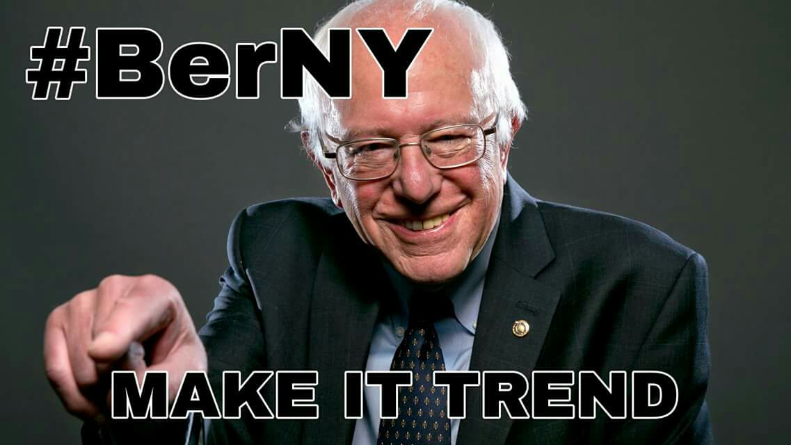 #berNY #FeelTheBern