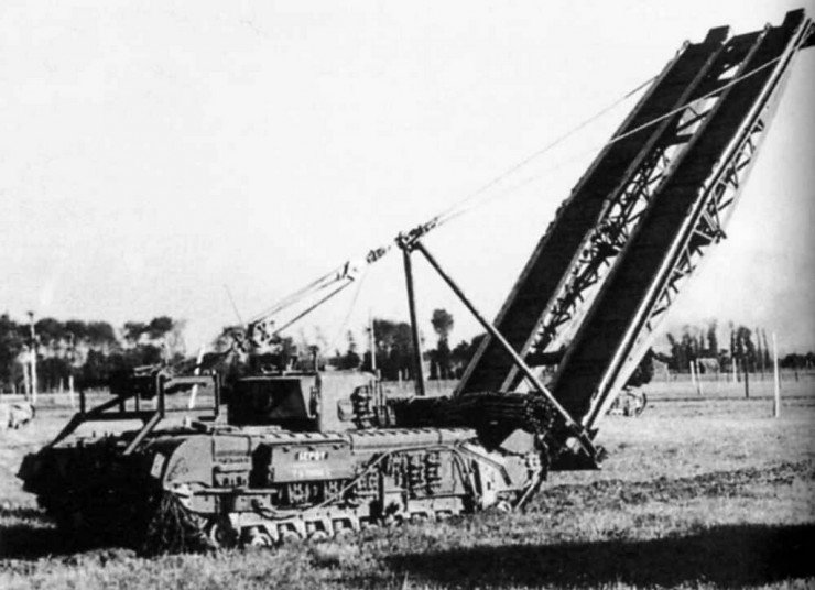 Think Defence on Twitter "Churchill AVRE with a Small Box Girder