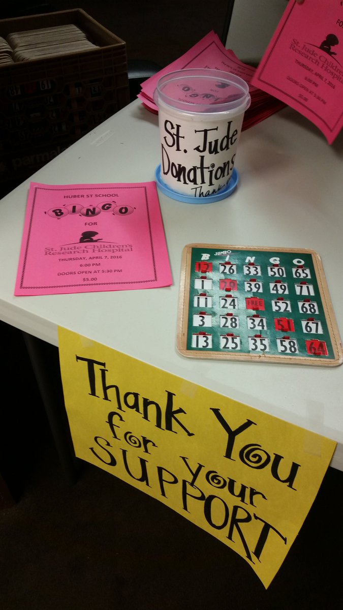 eviggiani80's tweet photo. Come play children's bingo at the senior center. Games start at 6pm 
SUPPORT ST. JUDE 
 @SecaucusPSD  @StJude https://t.co/Dn35w24OTJ