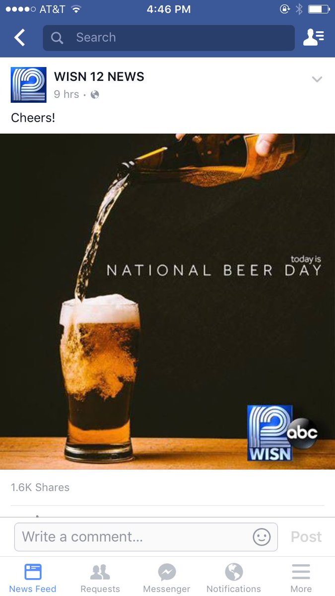 AYJONNYP's tweet image. Welcome to WI, where even the news promotes your alcoholism. #WIProblems