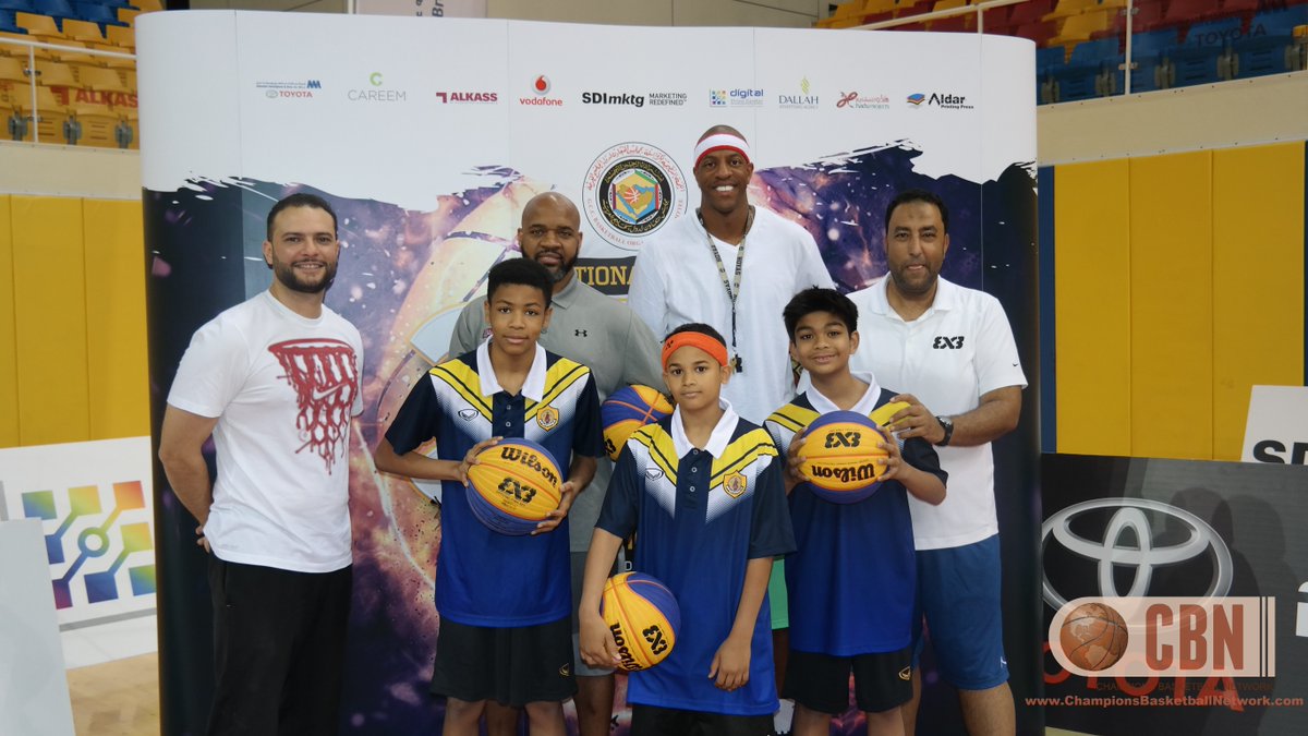 <a href="/JunkYardDogJW/">Jerome JYD Williams</a>,<a href="/iMoochieNorris/">Moochie Norris</a> and kids. <a href="/qatarliving/">Qatar Living ®</a>  <a href="/ChampsHoops/">Champions League</a> <a href="/SDImktg/">SDImktg</a> #Hoops #CBN
