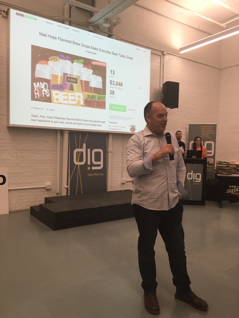 jtgav's tweet image. #Madhops adding taste to your budget brew!! Awesome!! #Kickstarter campaign to raise $25k in #buffalony