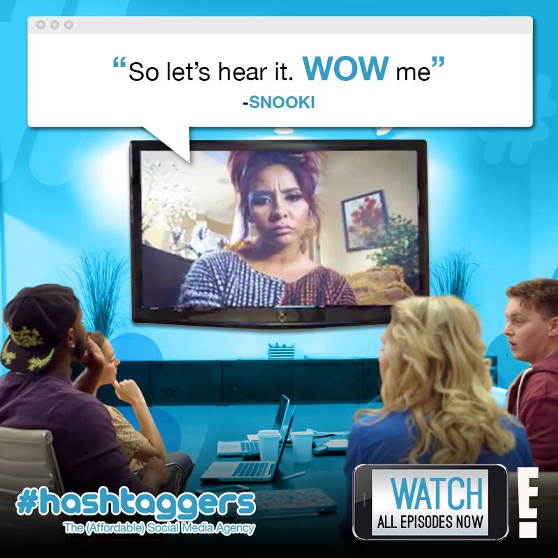 Hashtaggers__'s tweet photo. Watch the #Hashtaggers wow @Snooki in this episode https://t.co/mj1IS0KFyW https://t.co/ZCtuW6Dsab
