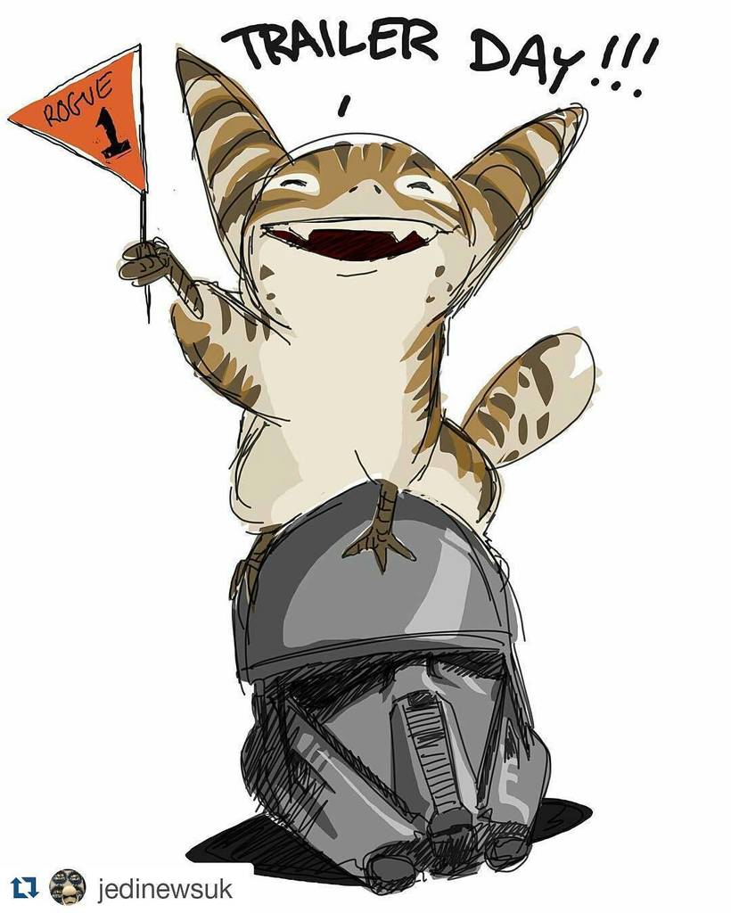 RetroZapped's tweet photo. #Repost @jedinewsuk with @repostapp
・・・
Quick sketch from #davefiloni #RogueOne #starwarsr… https://t.co/hXxFKWutaj https://t.co/4N8bKwwoIa