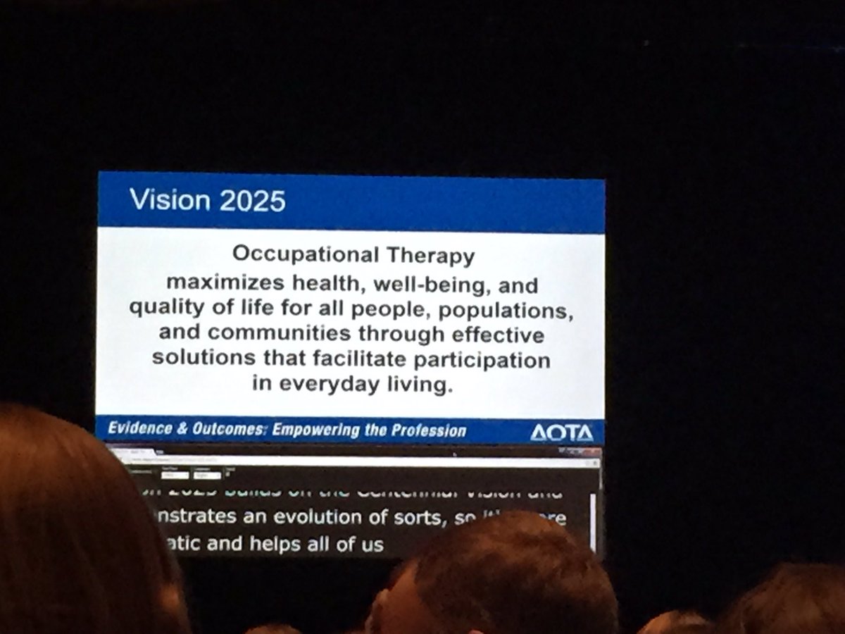lizbmetz10's tweet photo. #AOTA16 #wehavevision https://t.co/41pJp8pqVX