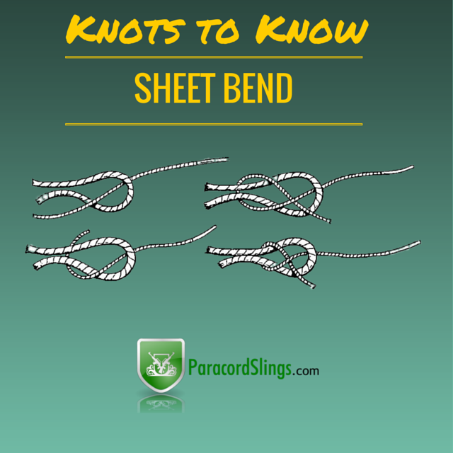 ParacordSlings's tweet photo. Knots to Know! The #SheetBend
#survival #prepper #tips #help #hunting #camping #knots #climbers #paracord #survive https://t.co/wKbUWh340o
