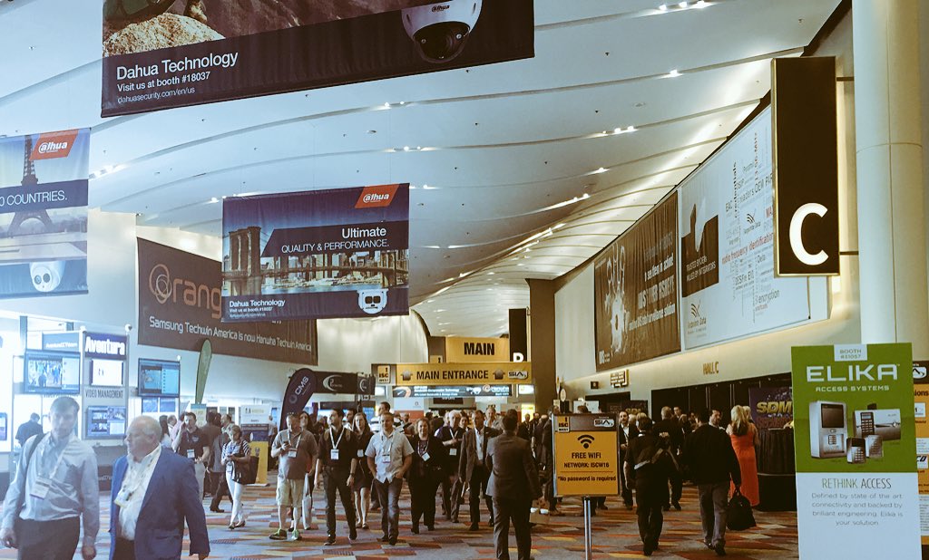 totalnetsol's tweet photo. Another busy day full of great exhibitors! #ISCWest https://t.co/zvqwuJ4zl3