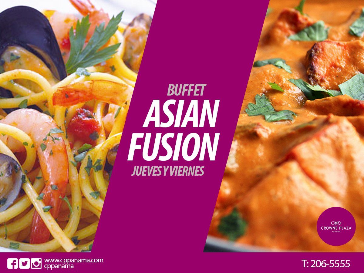 cppma's tweet photo. Ahora los jueves y viernes son de "Asian Fusion", ven desde las 6:30 pm y deléitese con los más exquisitos platos. https://t.co/MS9adhAbmt