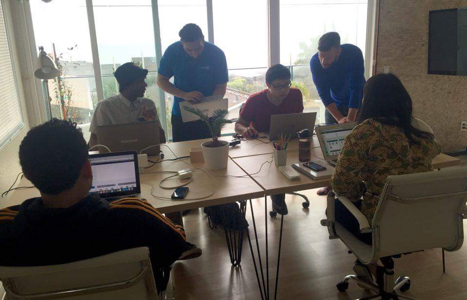 outsiteco's tweet image. It&apos;s raining, let&apos;s code!  #codeandsurf @outsiteco #SanDiego @codingdojo