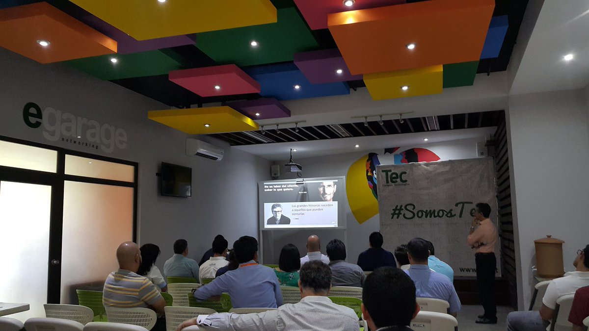 campus_tec's tweet photo. Dando inicio de conferencia #SalesStep evento organizado en el Tec. https://t.co/DC7tfk8S07