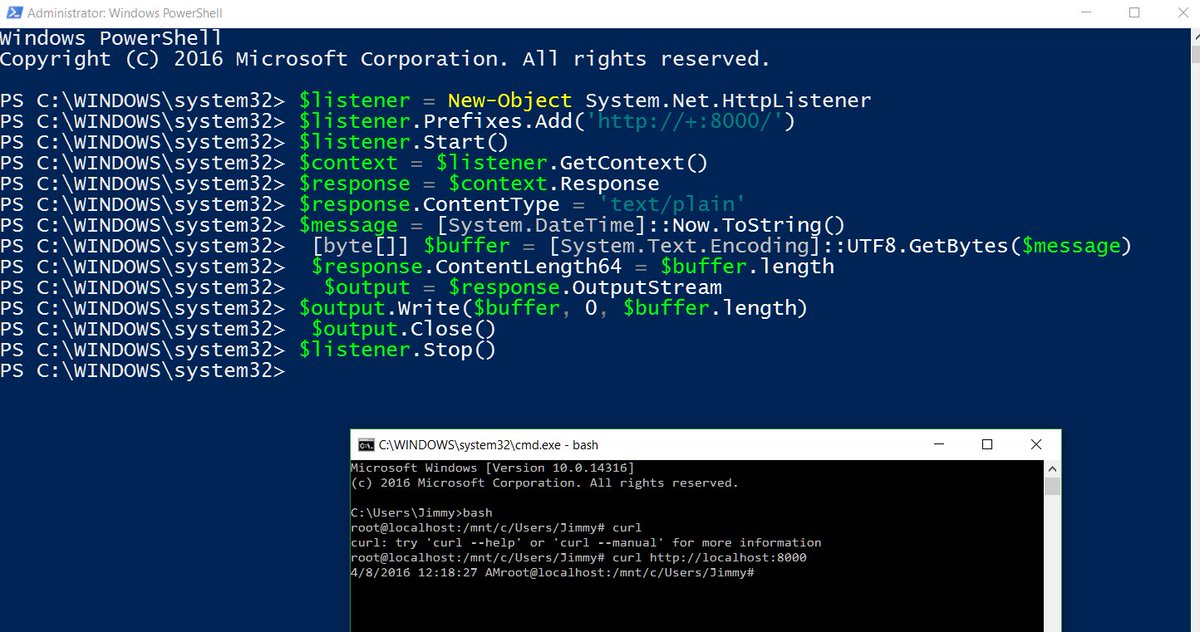 jimmytoenners's tweet image. Let me just leave it there for a minute. #onelessvmtolaunch #linuxonwindows