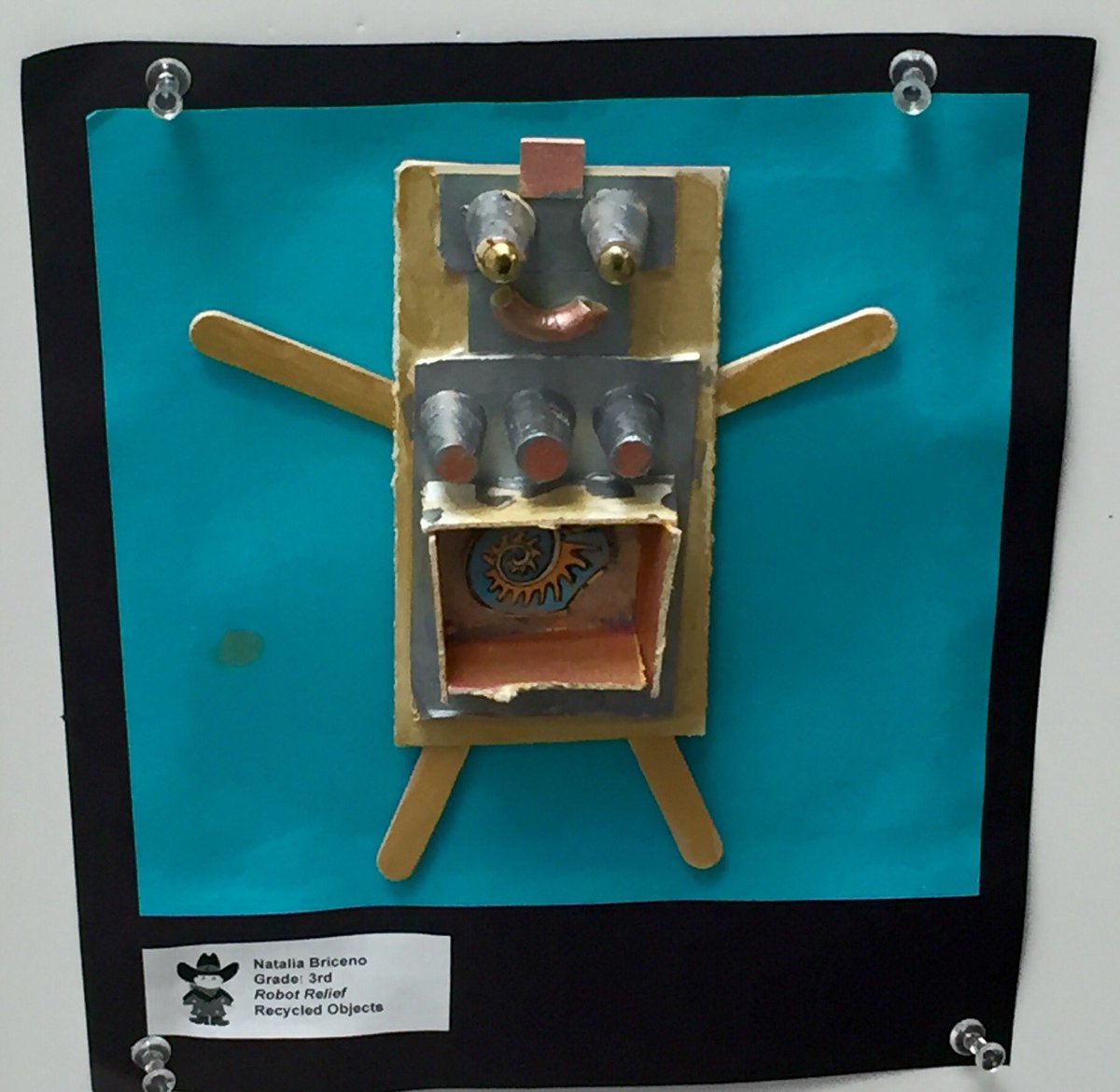 timi_winter's tweet photo. Loved seeing our Art display! #creativecowboys #centralulearns #teamcentral https://t.co/Y0fxdpkPIG