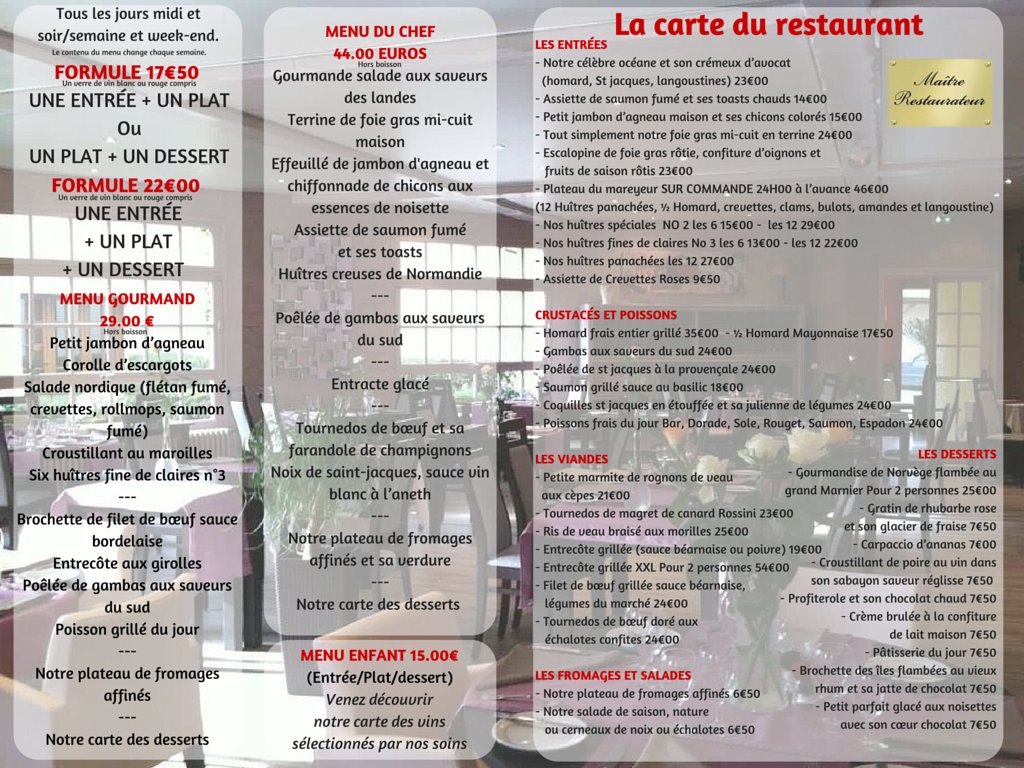 LEPOTDETAIN02's tweet photo. Restaurant de cuisine traditionnelle française de qualité concoctée par notre chef reconnu maître restaurateur https://t.co/iv3I9kGw8n