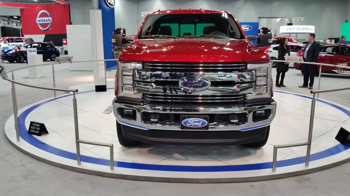 DenhamFord's tweet photo. All new 2017 Ford F350 Super Duty. The #toughest, #smartest, #mostcapable Super Duty Ever. Come see us @DenhamFord. https://t.co/OPV7iVqWyQ